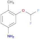 Benzenamine, 3-(difluoromethoxy)-4-methyl-