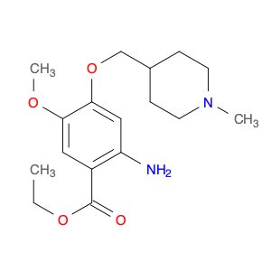 Ethyl 2-amino-5-methoxy-4-((1-methylpiperidin-4-yl)methoxy)benzoate