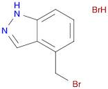 1H-Indazole, 4-(bromomethyl)-, hydrobromide (1:1)