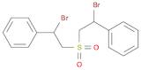 Benzene, 1,1'-[sulfonylbis(1-bromo-2,1-ethanediyl)]bis- (9CI)