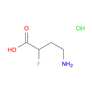 Butanoic acid, 4-amino-2-fluoro-, hydrochloride (1:1)