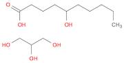 Decanoic acid, 5-hydroxy-, monoester with 1,2,3-propanetriol