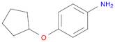 Benzenamine, 4-(cyclopentyloxy)-