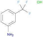 Benzenamine, 3-(trifluoromethyl)-, hydrochloride (1:1)