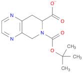 Pyrido[3,4-b]pyrazine-6,7(5H)-dicarboxylic acid, 7,8-dihydro-, 6-(1,1-dimethylethyl) ester