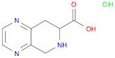 Pyrido[3,4-b]pyrazine-7-carboxylic acid, 5,6,7,8-tetrahydro-, hydrochloride (1:1)