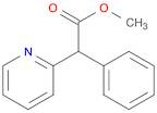 2-Pyridineacetic acid, α-phenyl-, methyl ester