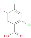 Benzoic acid, 2-chloro-4-fluoro-5-iodo-