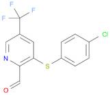 2-Pyridinecarboxaldehyde, 3-[(4-chlorophenyl)thio]-5-(trifluoromethyl)-