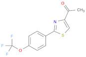 Ethanone, 1-[2-[4-(trifluoromethoxy)phenyl]-4-thiazolyl]-