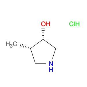 3-Pyrrolidinol, 4-methyl-, hydrochloride (1:1), (3R,4R)-rel-