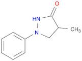 3-Pyrazolidinone, 4-methyl-1-phenyl-