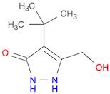 3H-Pyrazol-3-one, 4-(1,1-dimethylethyl)-1,2-dihydro-5-(hydroxymethyl)-