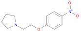 Pyrrolidine, 1-[2-(4-nitrophenoxy)ethyl]-