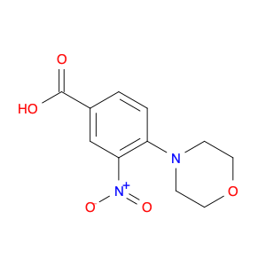 Benzoic acid, 4-(4-morpholinyl)-3-nitro-