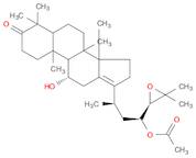 Dammar-13(17)-en-3-one, 23-(acetyloxy)-24,25-epoxy-11-hydroxy-, (8α,9β,11β,14β,23S,24R)-