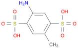 1,4-Benzenedisulfonic acid, 2-amino-5-methyl-