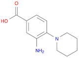 Benzoic acid, 3-amino-4-(1-piperidinyl)-