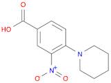 Benzoic acid, 3-nitro-4-(1-piperidinyl)-