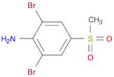 Benzenamine, 2,6-dibromo-4-(methylsulfonyl)-