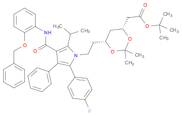 1,3-Dioxane-4-acetic acid, 6-[2-[2-(4-fluorophenyl)-5-(1-methylethyl)-3-phenyl-4-[[[2-(phenylmetho…