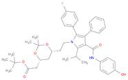 1,3-Dioxane-4-acetic acid, 6-[2-[2-(4-fluorophenyl)-4-[[(4-hydroxyphenyl)amino]carbonyl]-5-(1-meth…