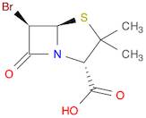 4-Thia-1-azabicyclo[3.2.0]heptane-2-carboxylic acid, 6-bromo-3,3-dimethyl-7-oxo-, (2S,5R,6R)-