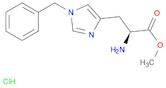 L-Histidine, 1-(phenylmethyl)-, methyl ester, monohydrochloride (9CI)