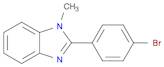 1H-Benzimidazole, 2-(4-bromophenyl)-1-methyl-