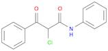 Benzenepropanamide, α-chloro-β-oxo-N-phenyl-