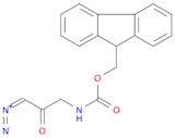 Carbamic acid, N-(3-diazo-2-oxopropyl)-, 9H-fluoren-9-ylmethyl ester