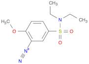 Benzenediazonium, 5-[(diethylamino)sulfonyl]-2-methoxy-