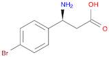 Benzenepropanoic acid, β-amino-4-bromo-, (βS)-