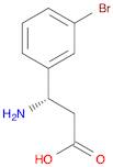 Benzenepropanoic acid, β-amino-3-bromo-, (βS)-