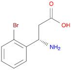 Benzenepropanoic acid, β-amino-2-bromo-, (βS)-