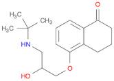 1(2H)-Naphthalenone, 5-[3-[(1,1-dimethylethyl)amino]-2-hydroxypropoxy]-3,4-dihydro-