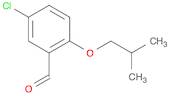 Benzaldehyde, 5-chloro-2-(2-methylpropoxy)-