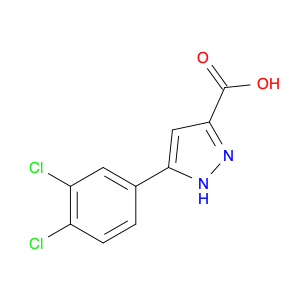 1H-Pyrazole-3-carboxylic acid, 5-(3,4-dichlorophenyl)-