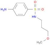 Benzenesulfonamide, 4-amino-N-(3-methoxypropyl)-