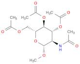 β-D-Glucopyranoside, methyl 2-(acetylamino)-2-deoxy-, 3,4,6-triacetate