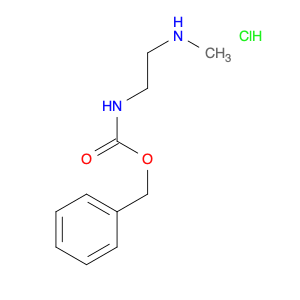 Carbamic acid, N-[2-(methylamino)ethyl]-, phenylmethyl ester, hydrochloride (1:1)