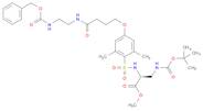 L-Alanine, 3-[[(1,1-dimethylethoxy)carbonyl]amino]-N-[[2,6-dimethyl-4-[4-oxo-4-[[2-[[(phenylmethox…