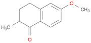 1(2H)-Naphthalenone, 3,4-dihydro-6-methoxy-2-methyl-