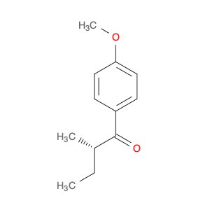 1-Butanone, 1-(4-methoxyphenyl)-2-methyl-, (2S)-