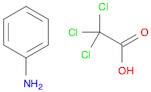 Acetic acid, 2,2,2-trichloro-, compd. with benzenamine (1:1)