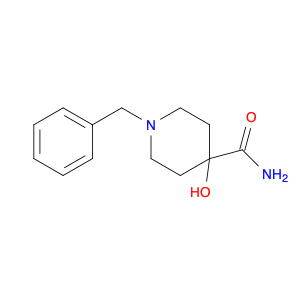 4-Piperidinecarboxamide, 4-hydroxy-1-(phenylmethyl)-