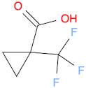 1-(Trifluoromethyl)cyclopropane-1-carboxylic acid