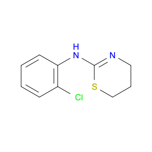 4H-1,3-Thiazin-2-amine, N-(2-chlorophenyl)-5,6-dihydro-