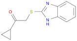 Ethanone, 2-(1H-benzimidazol-2-ylthio)-1-cyclopropyl-