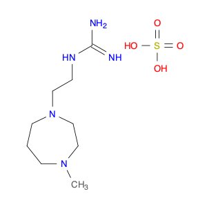 Guanidine, N-[2-(hexahydro-4-methyl-1H-1,4-diazepin-1-yl)ethyl]-, sulfate (1:?)